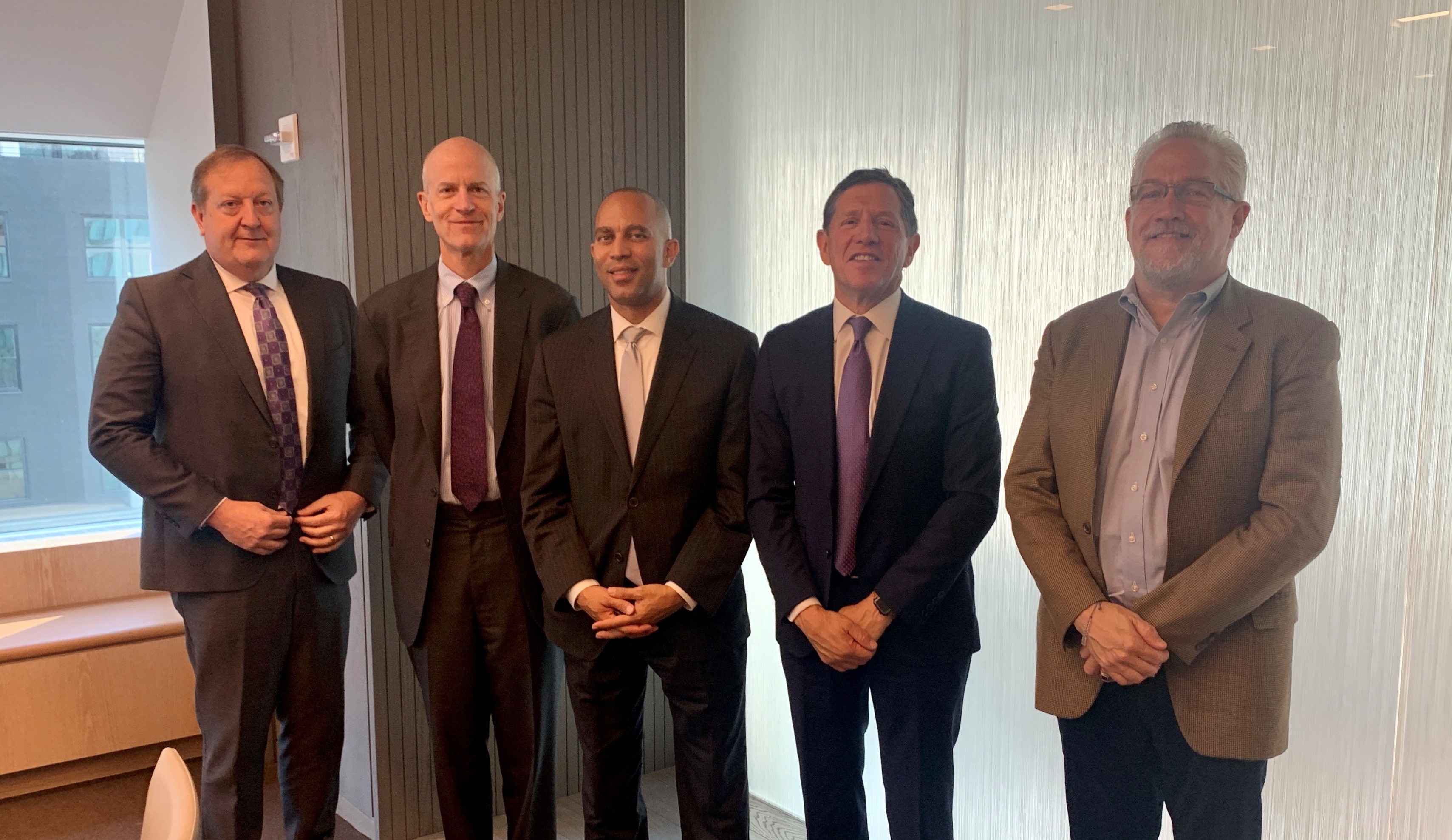 REITs in the Community Rep. Jeffries Visits REIT Executives in New